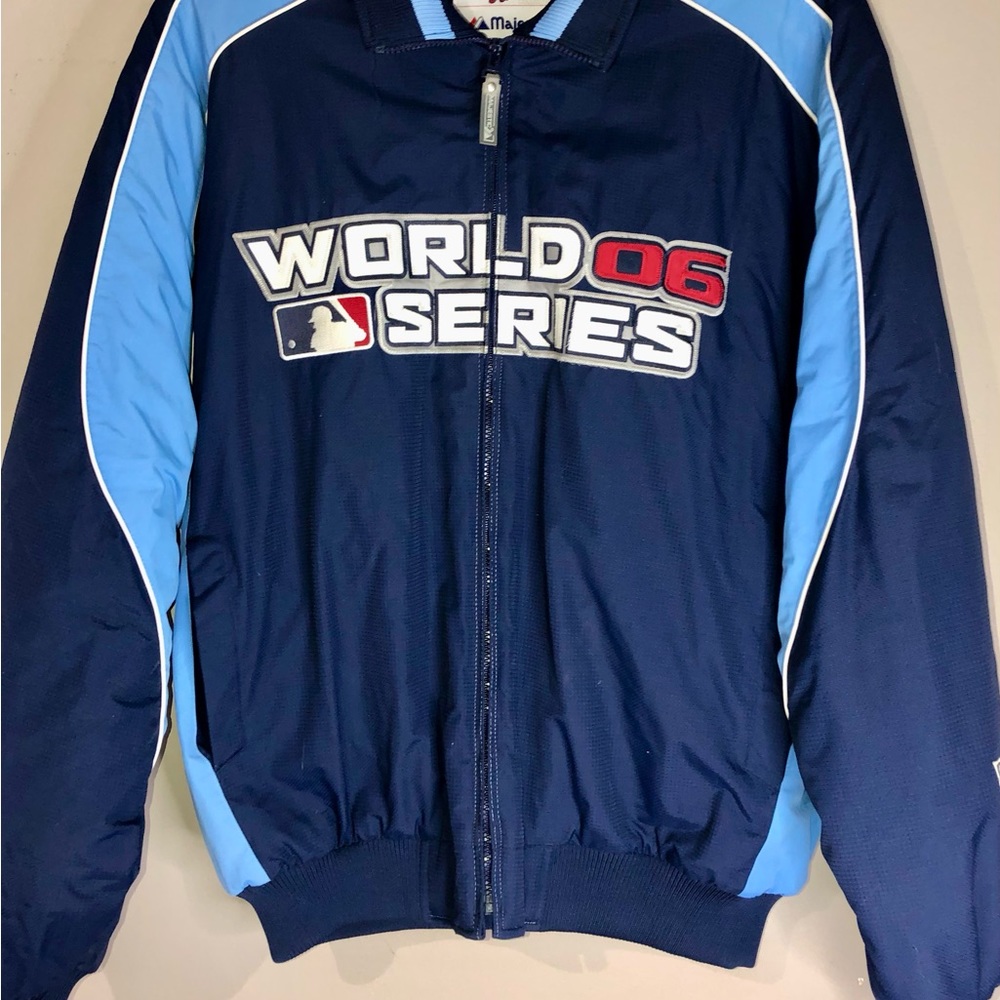 Detroit Tigers Baseball MLB Heavy Weight Jacket/Coat Sz XL 2006 World Series
